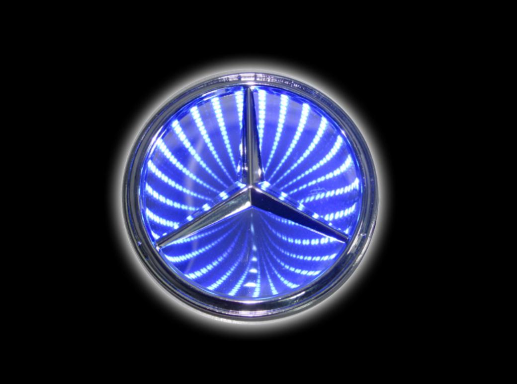 3D Car LED Logo BENZ